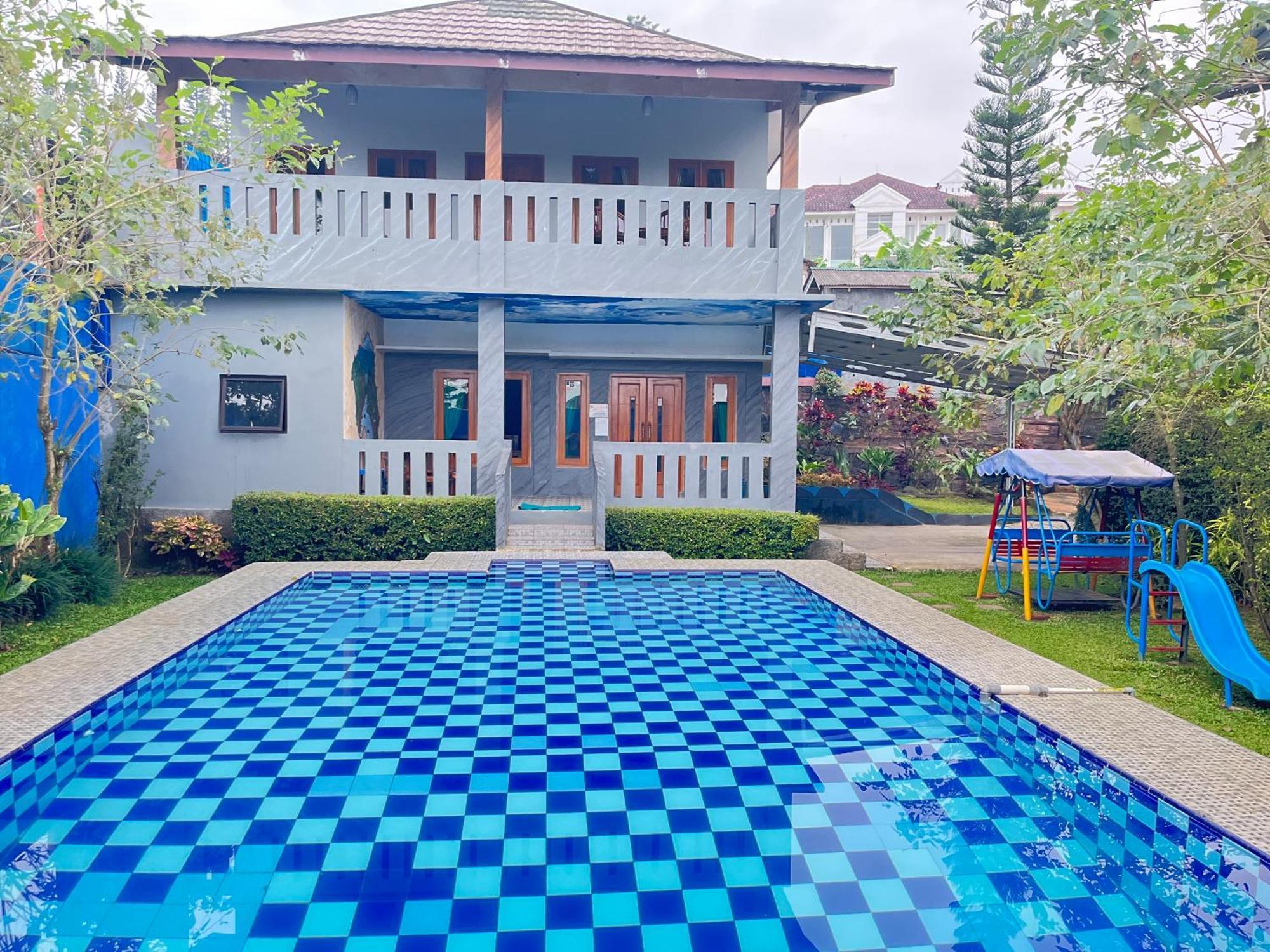 Villa Mutiara Citra Puncak Bu Eva Sampal Экстерьер фото